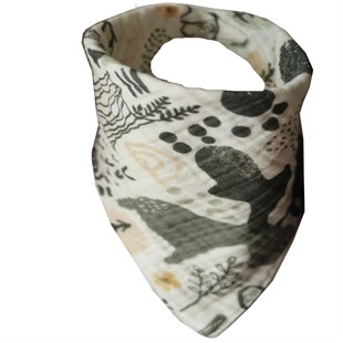 Smart Deer- 4 Kat Organik Müslin Salya Önlüğü 20x35