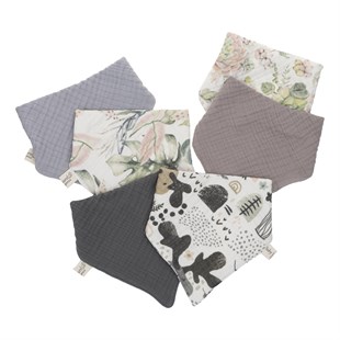 Smart Deer- 4 Kat Organik Müslin Salya Önlüğü 20x35