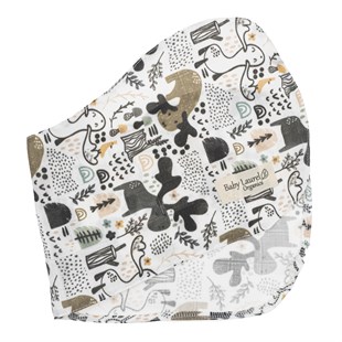 Smart Deer - Organik Müslin Omuz Salya Bezi 45X20