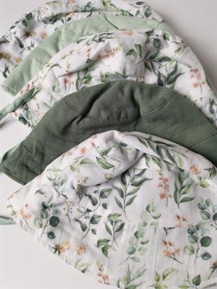 Soft Garden-Müslin Bucket Çift Taraflı Şapka