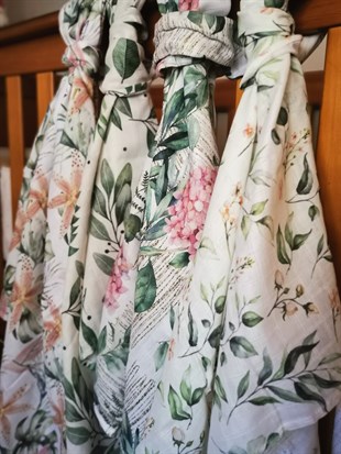 Soft Garden - Organik Müslin Örtü 100X100