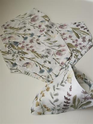 Spring-2 Kat Organik Müslin Salya Önlüğü 20x35