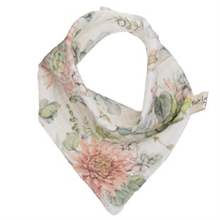 Succulent- 4 Kat Organik Müslin Salya Önlüğü 20x35