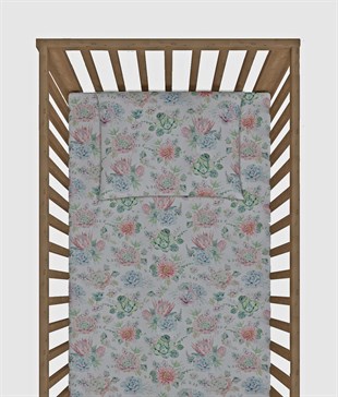 Succulent-Lastikli Çarşaf Takımı 70x130