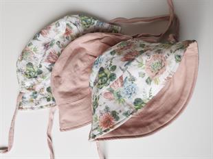 Succulent-Müslin Bucket Çift Taraflı Şapka