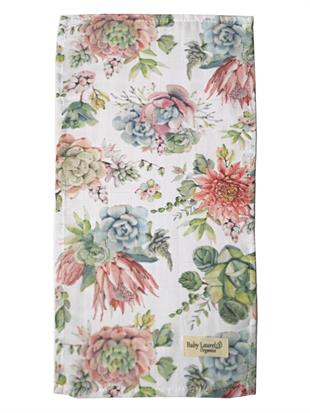 Succulent-Organik Müslin Omuz Salya Bezi 50x25