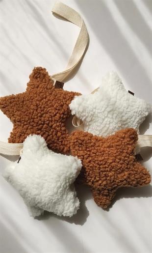 Teddy Yıldız Oyuncak -Beyaz