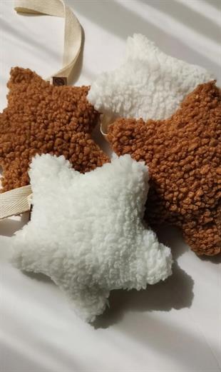 Teddy Yıldız Oyuncak -Beyaz