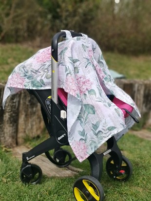 Vintage Hydrengea - Puset Örtüsü 78 x 108