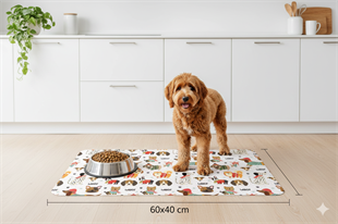 Woof-Mama Su Kabı Matı 60x40
