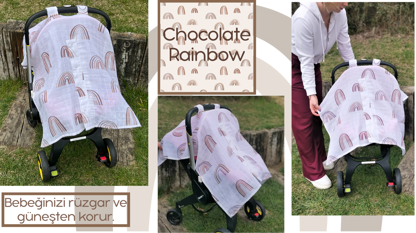 Chocolate Rainbow Pusetv Örtüsü
