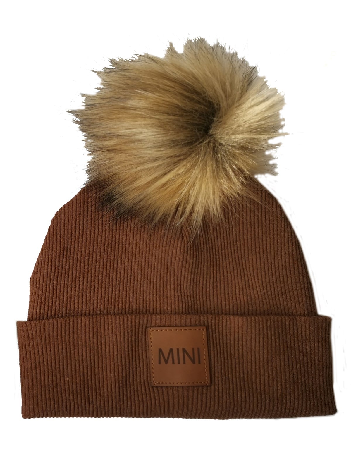 Bere Ponponlu Pamuk-Kahve Mini