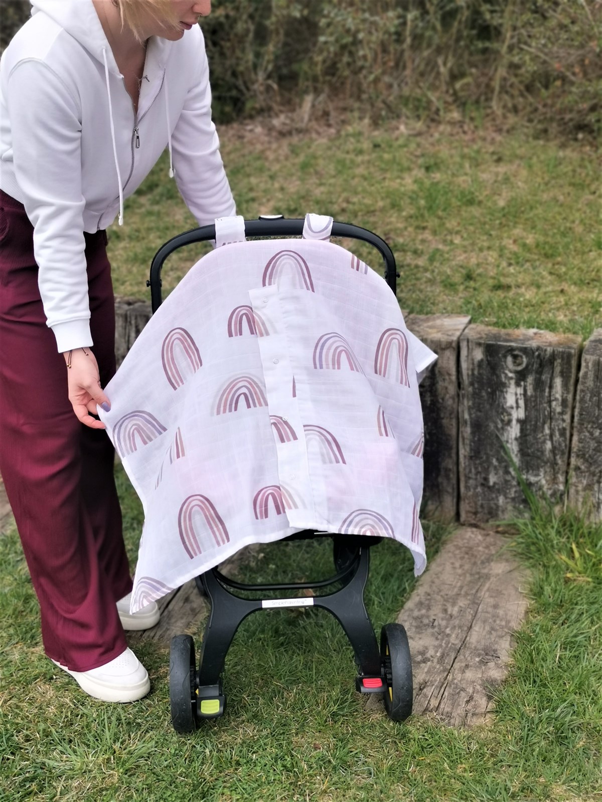 Chocolate Rainbow - Puset Örtüsü 78 x 108