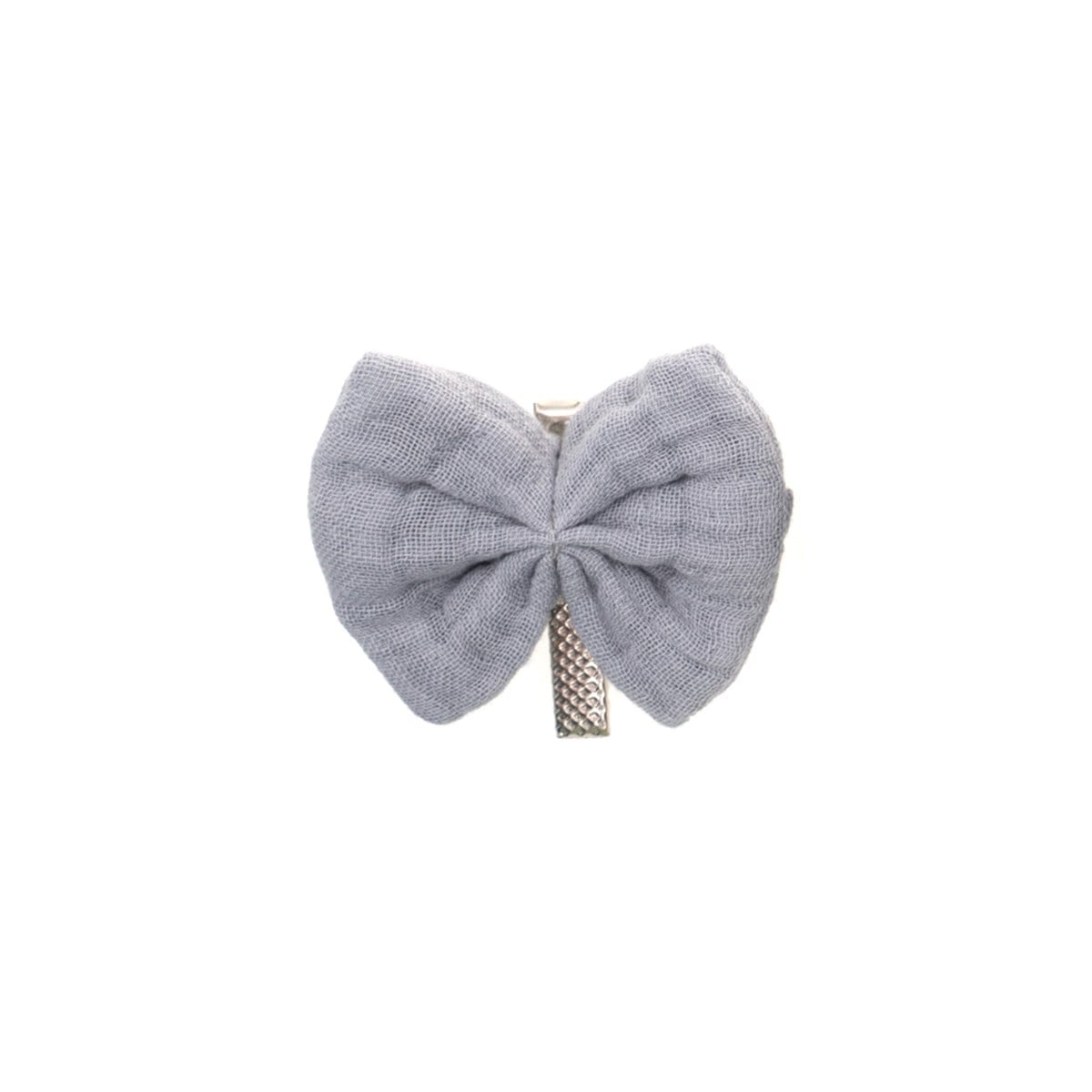 COLOUR PALETTE-Organik 4 KAT Müslin Fiyonk Toka-FRENCH GREY
