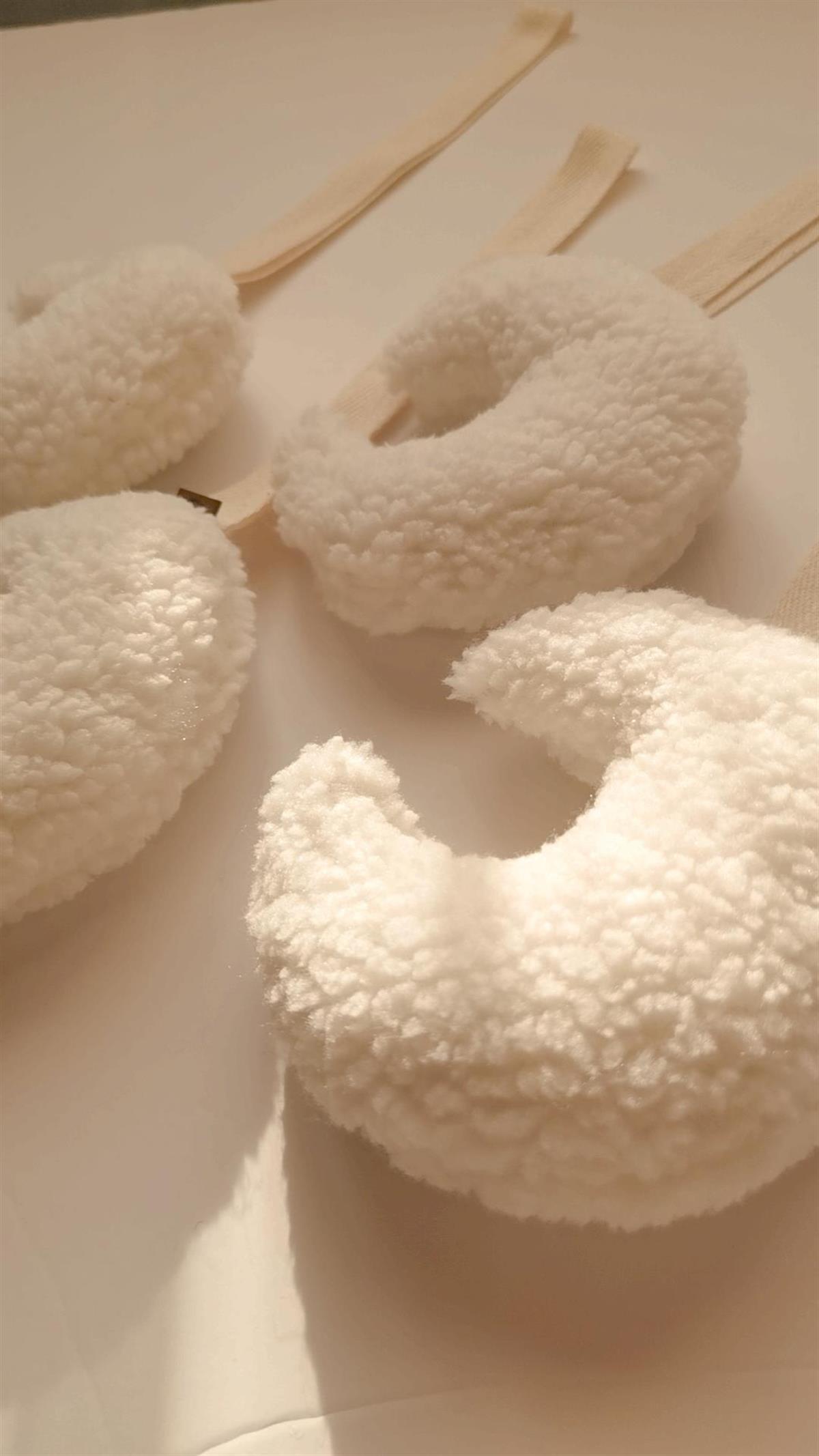 Teddy Ay Oyuncak-Beyaz