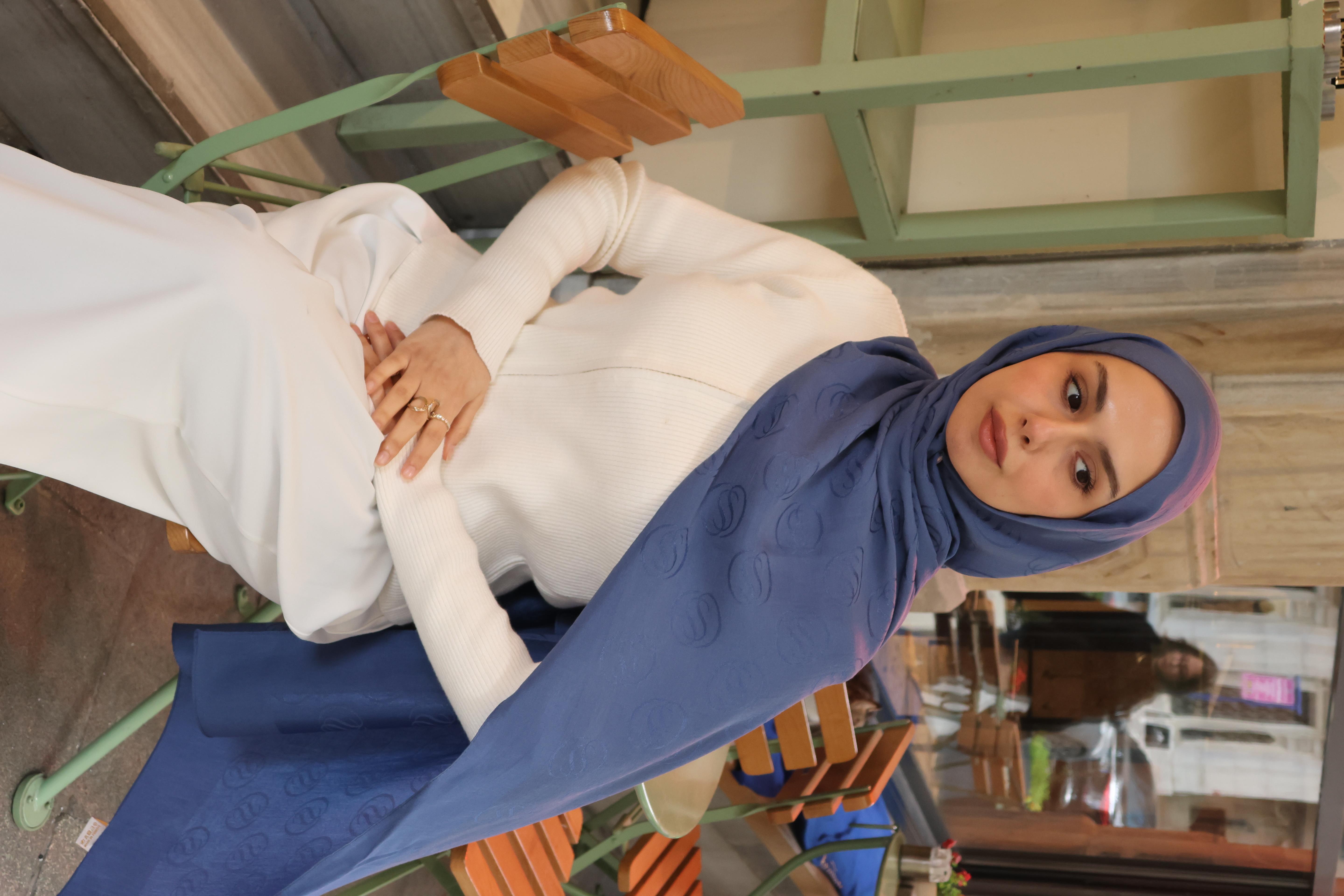 Na'i Pure S Desen Şal İndigoNAIPURESDSNSAL1000Şalland