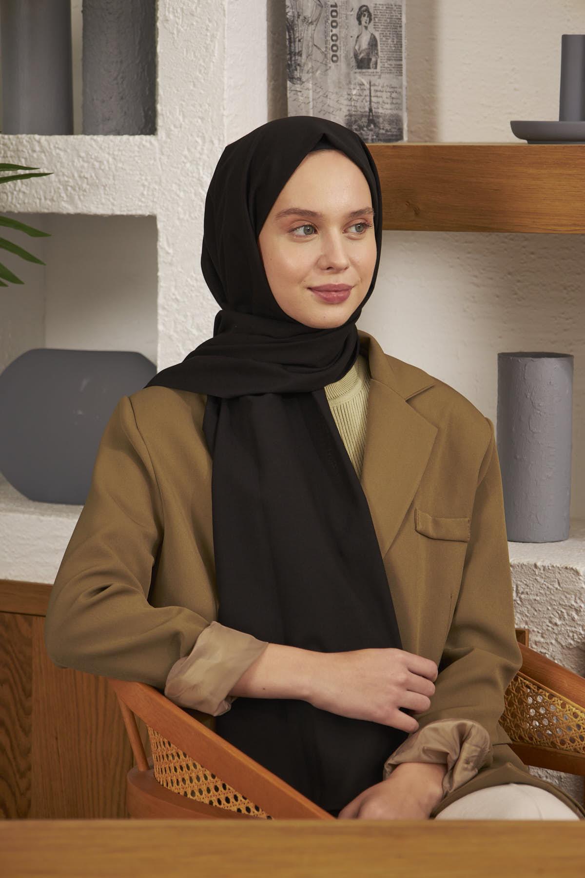 Şalland Pamuklu Şal Siyahpamuk0033Şalland