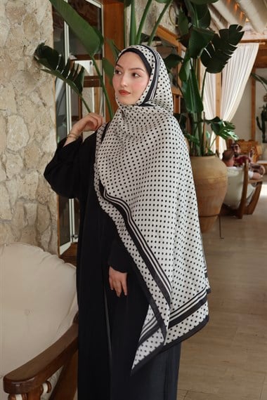 Şalland Polka Collection Şal BeyazPOLKACOLLECTIONSAL1000Şalland
