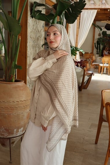 Şalland Polka Collection Şal Taş BejiPOLKACOLLECTIONSAL1000Şalland