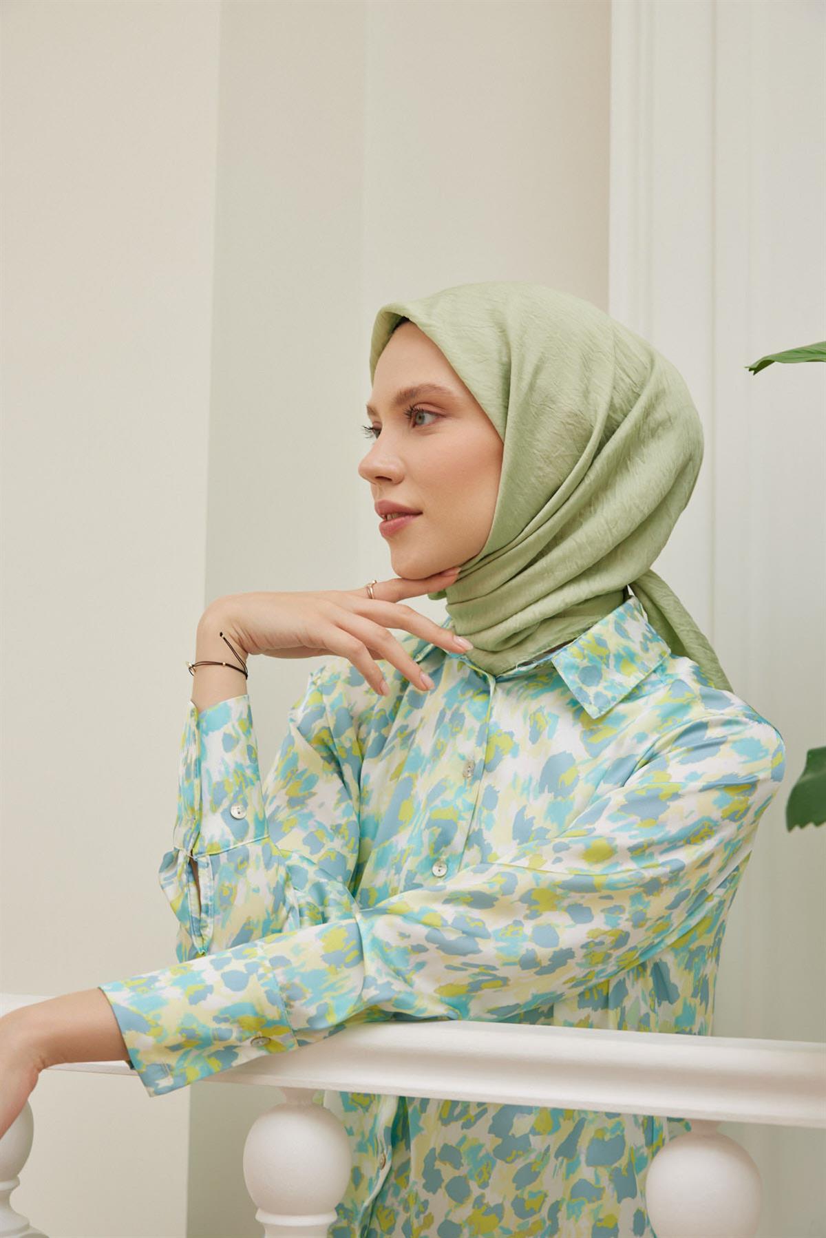 Düz İpek Viskon Eşarp SerisiDüzİpek040Şalland