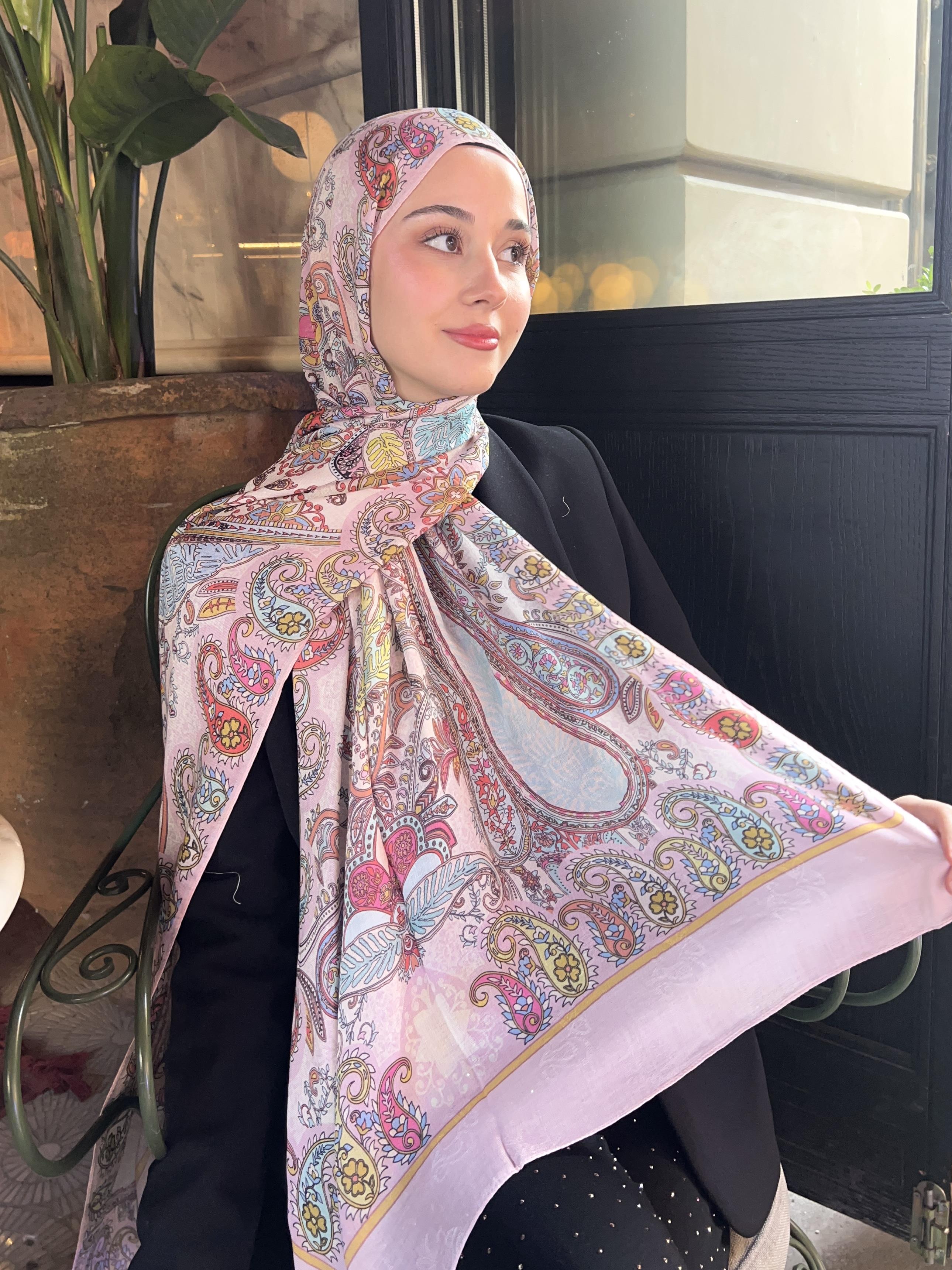 İpek Kaşmir Etnik Desen Şal 1021ŞALLAND
