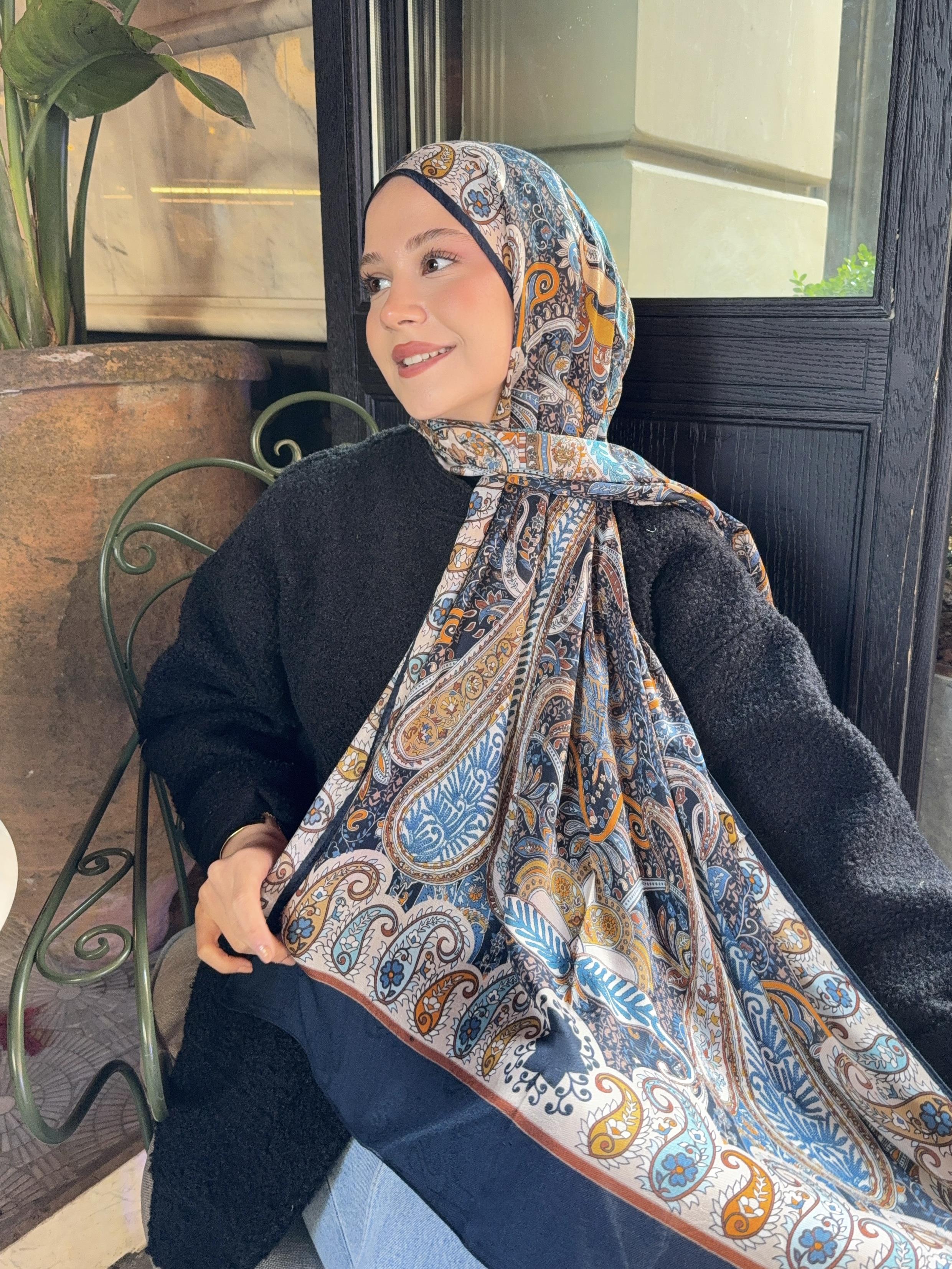 İpek Kaşmir Etnik Desen Şal 1011ŞALLAND