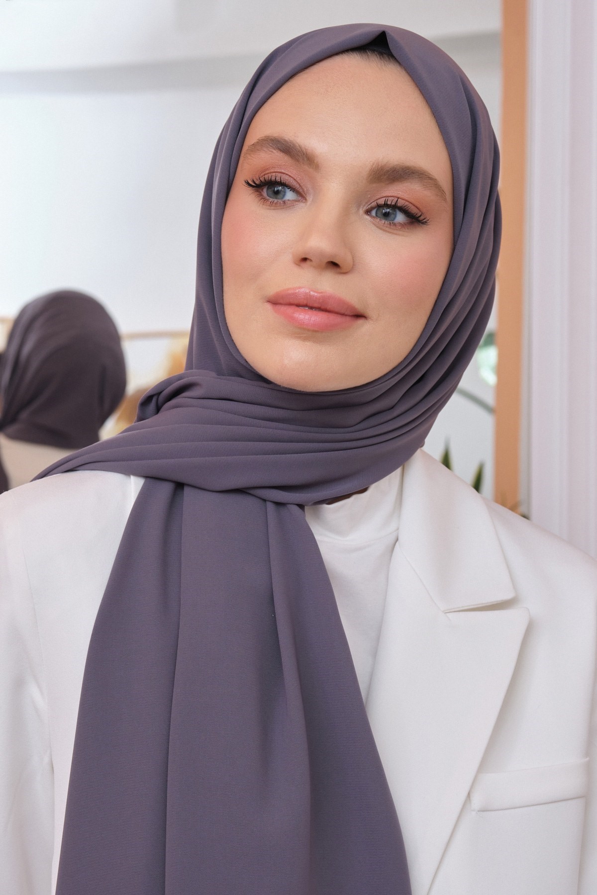 Medine İpeği Serisi AntrasitMedineİpek37Şalland
