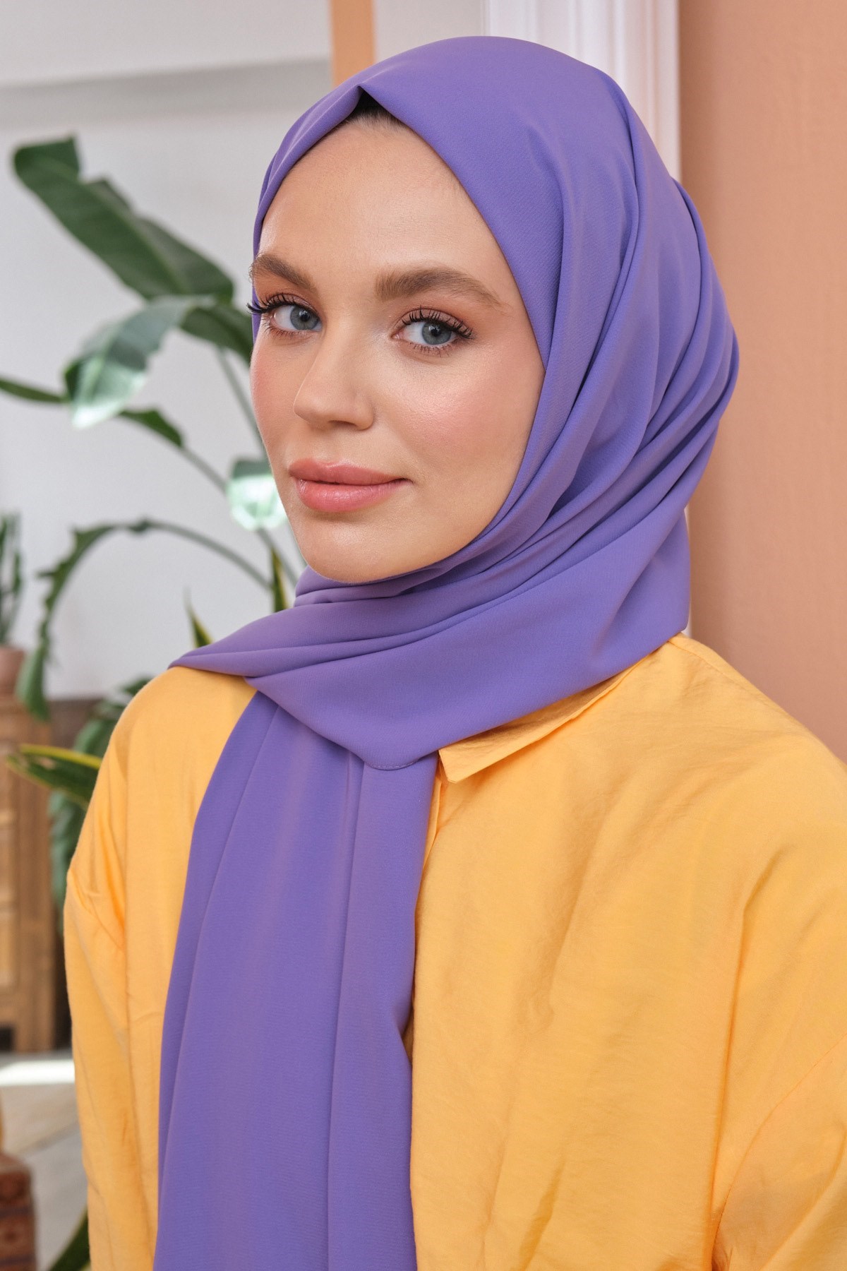 Medine İpeği Serisi LeylakMedineİpek34Şalland