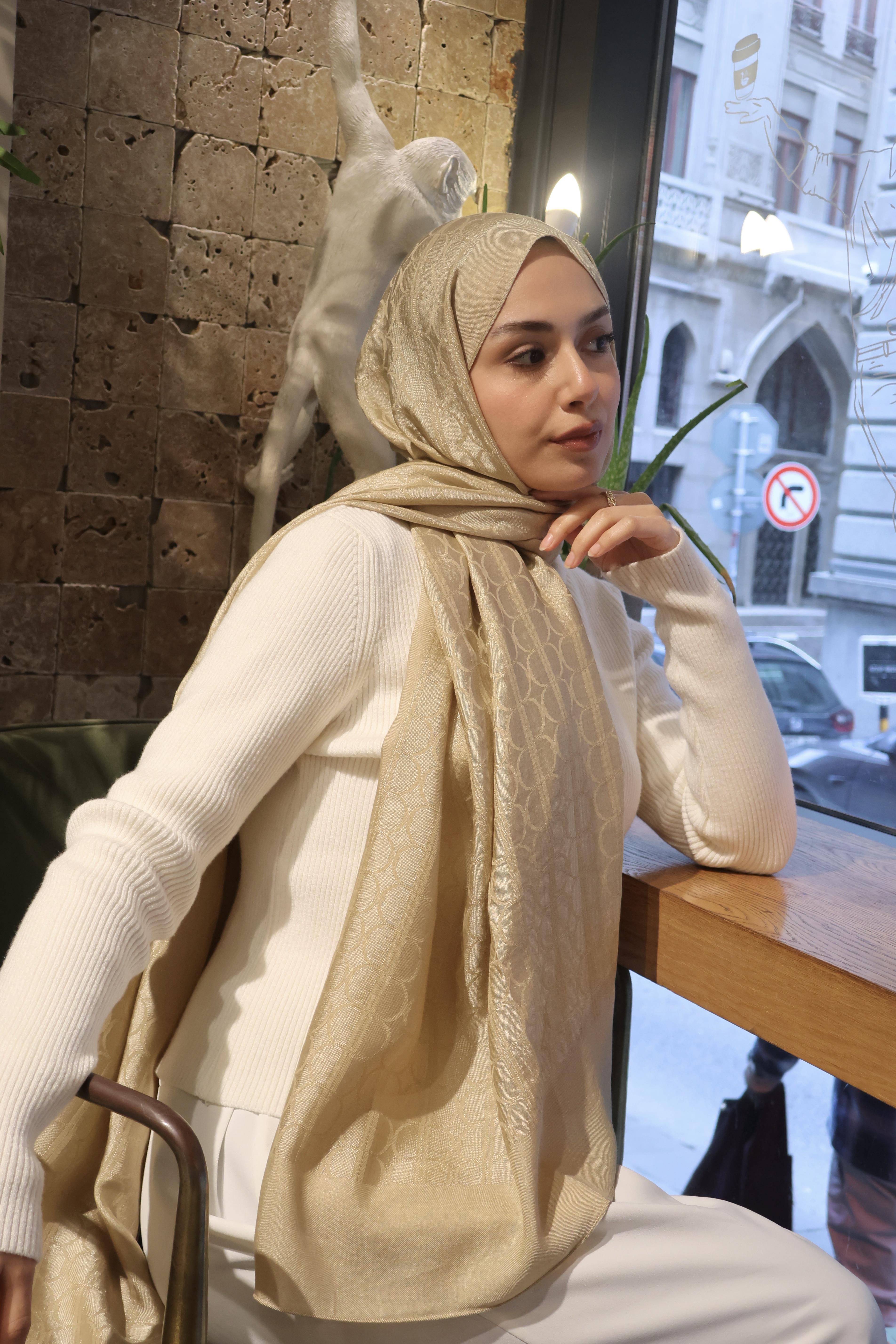 Na'i Pure D Desen Şal KumNAIPUREDDSNSAL1000Şalland