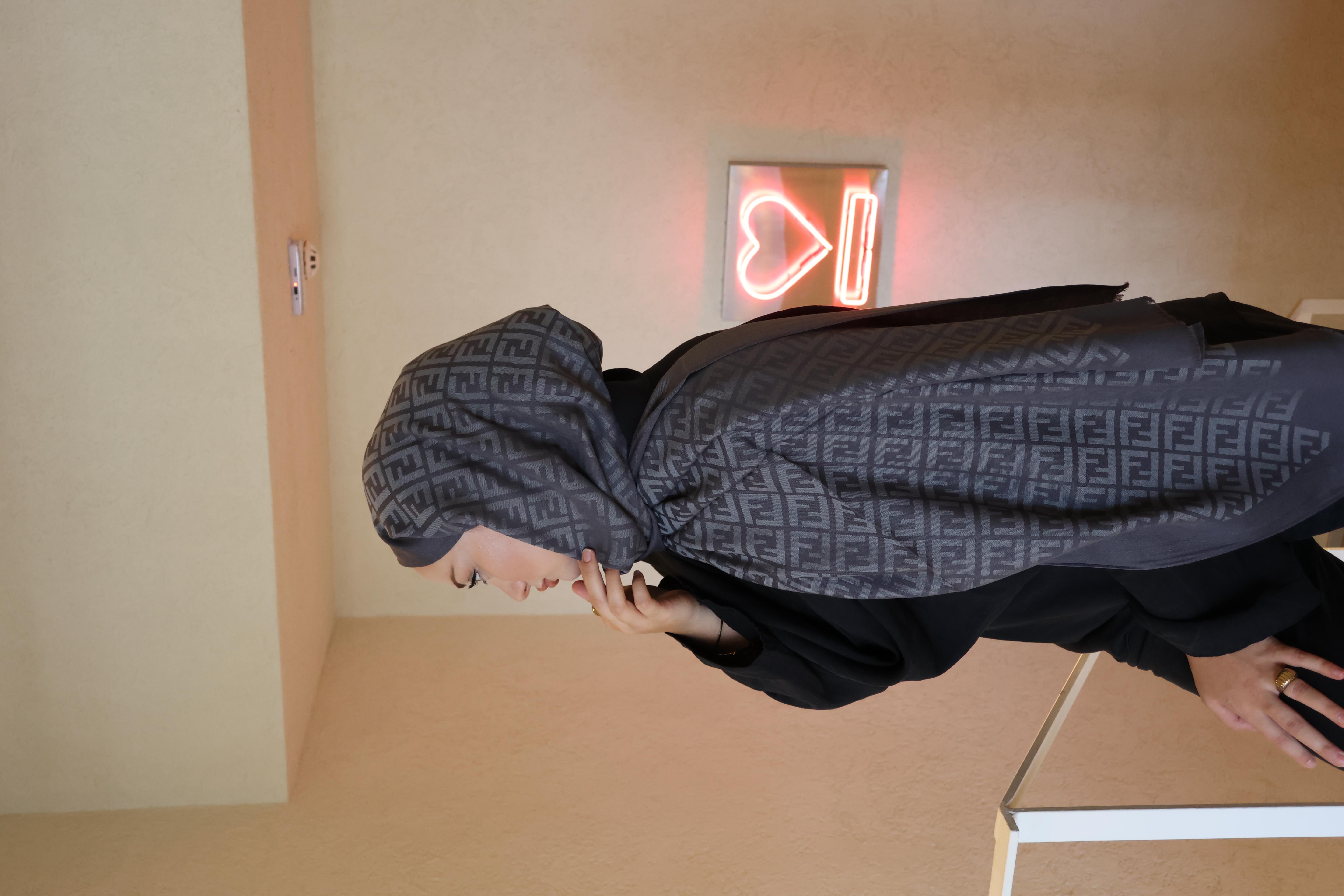 Şalland F Desen Yün Kaşmir Şal AntrasitFDSNYUNKASMIRSAL1000Şalland