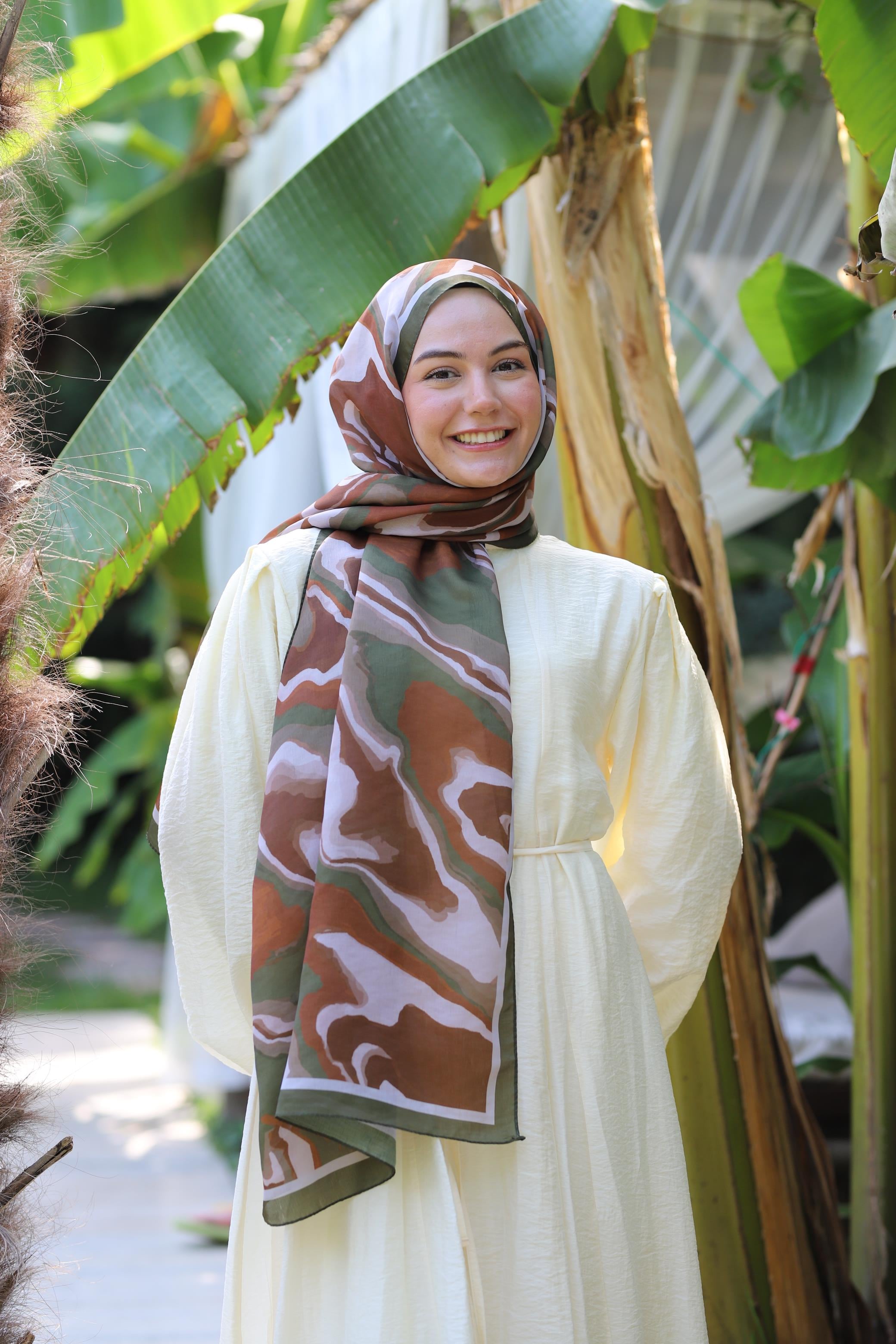 Salland Summer Dream Serisi ŞalSALLANDSMMRDRMSAL1036ŞALLAND