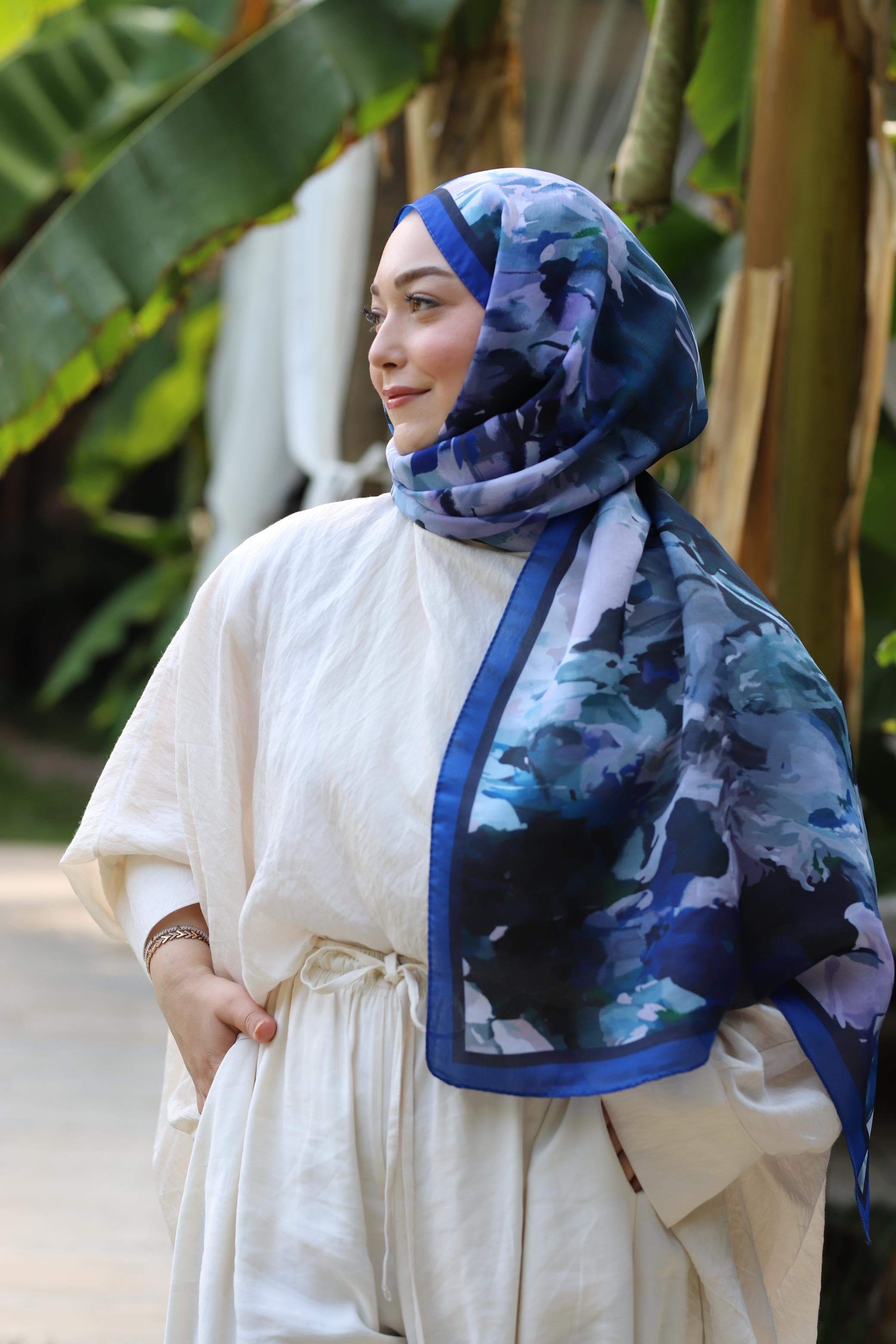 Salland Summer Dream Serisi ŞalSALLANDSMMRDRMSAL1023ŞALLAND