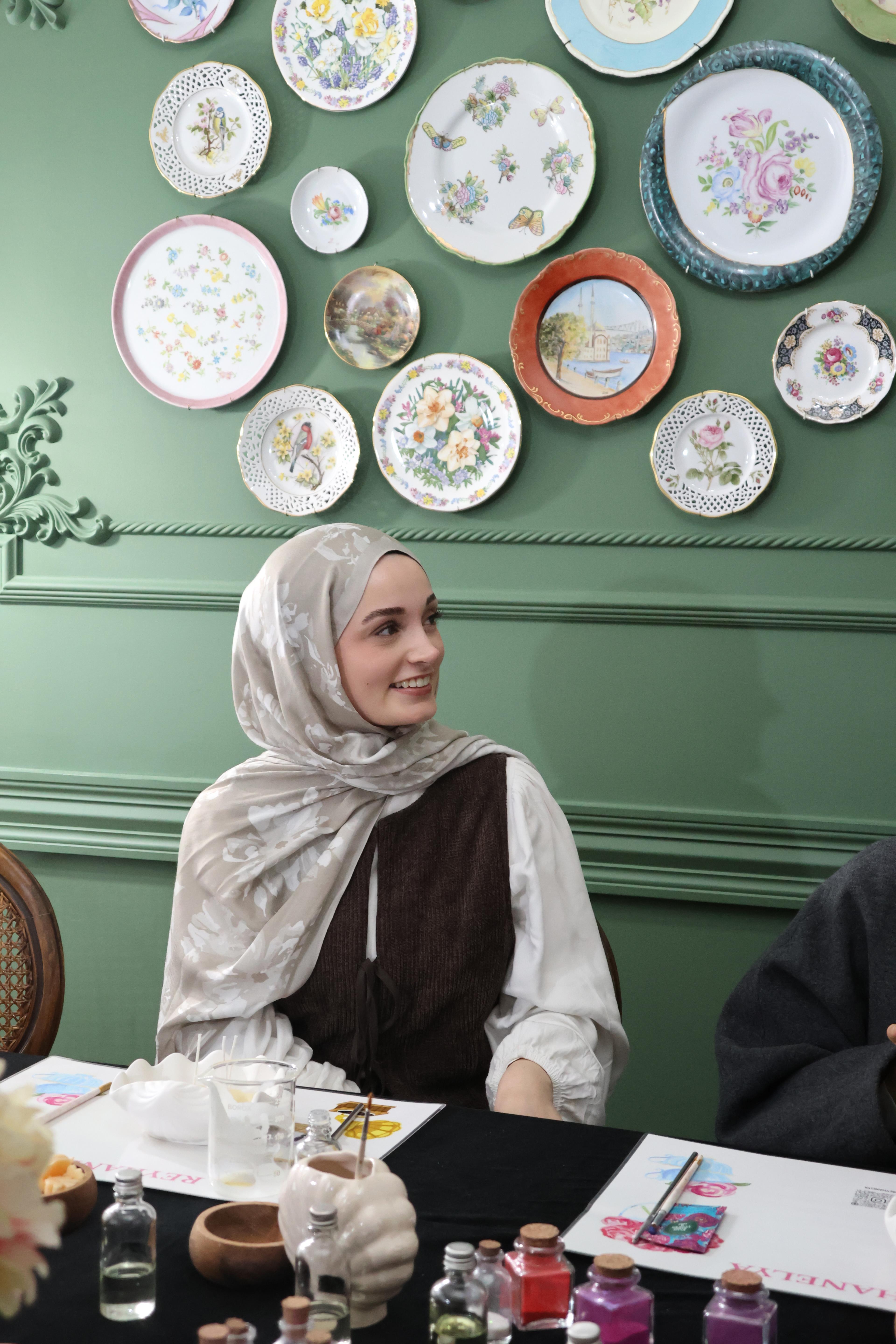 Şalland Vera Desenli Pamuk Viskon Şal Kum BejiVERADSNPAMSAL1000Şalland