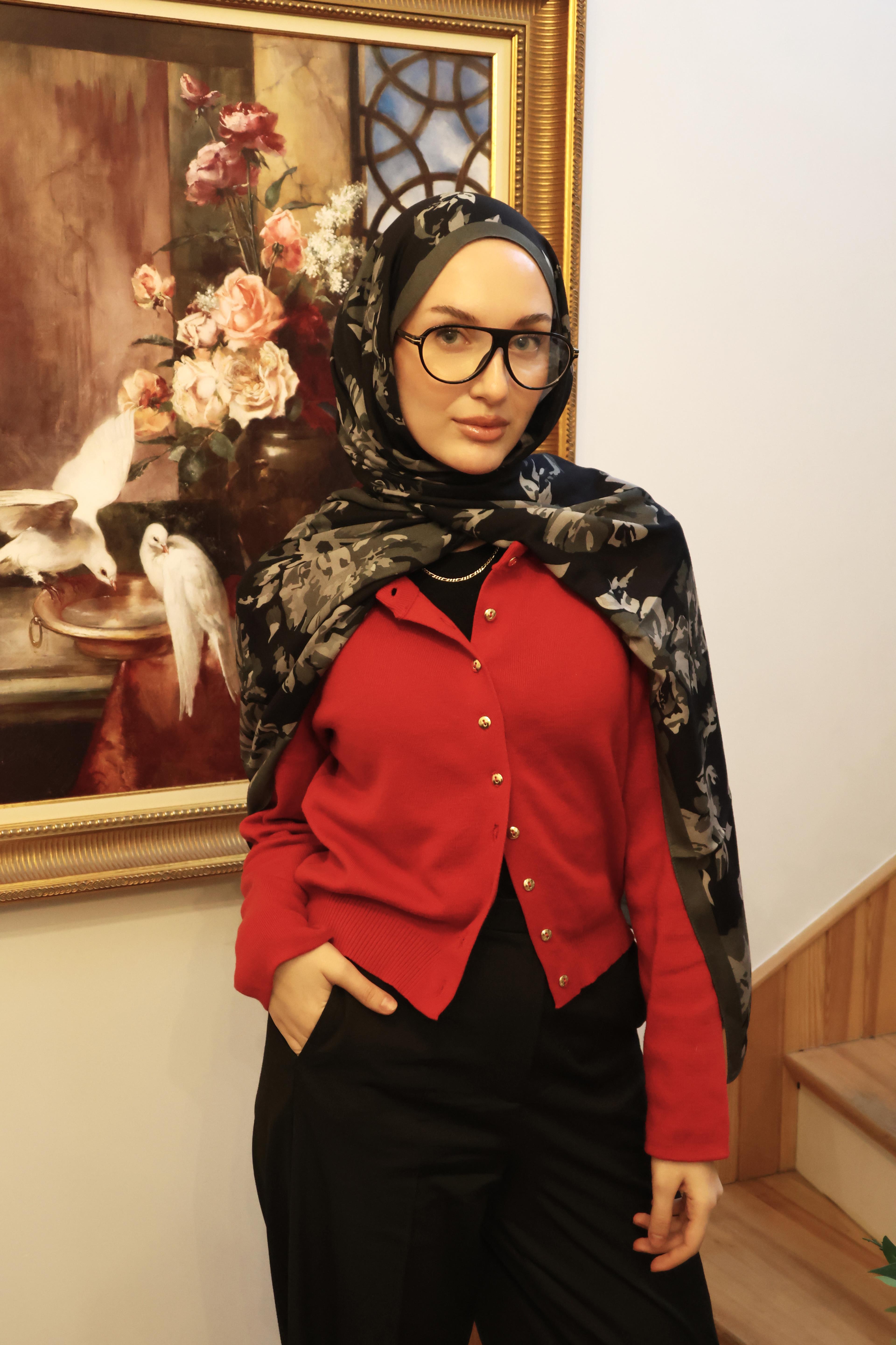 Şalland Vera Desenli Pamuk Viskon Şal GriVERADSNPAMSAL1000Şalland