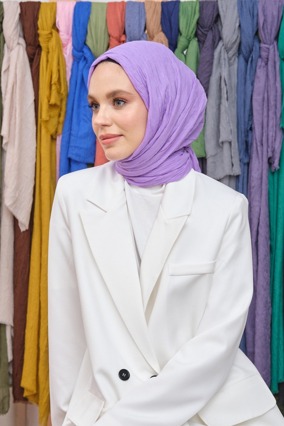 Viskon Kraş Şal Lilavskkra0024Şalland