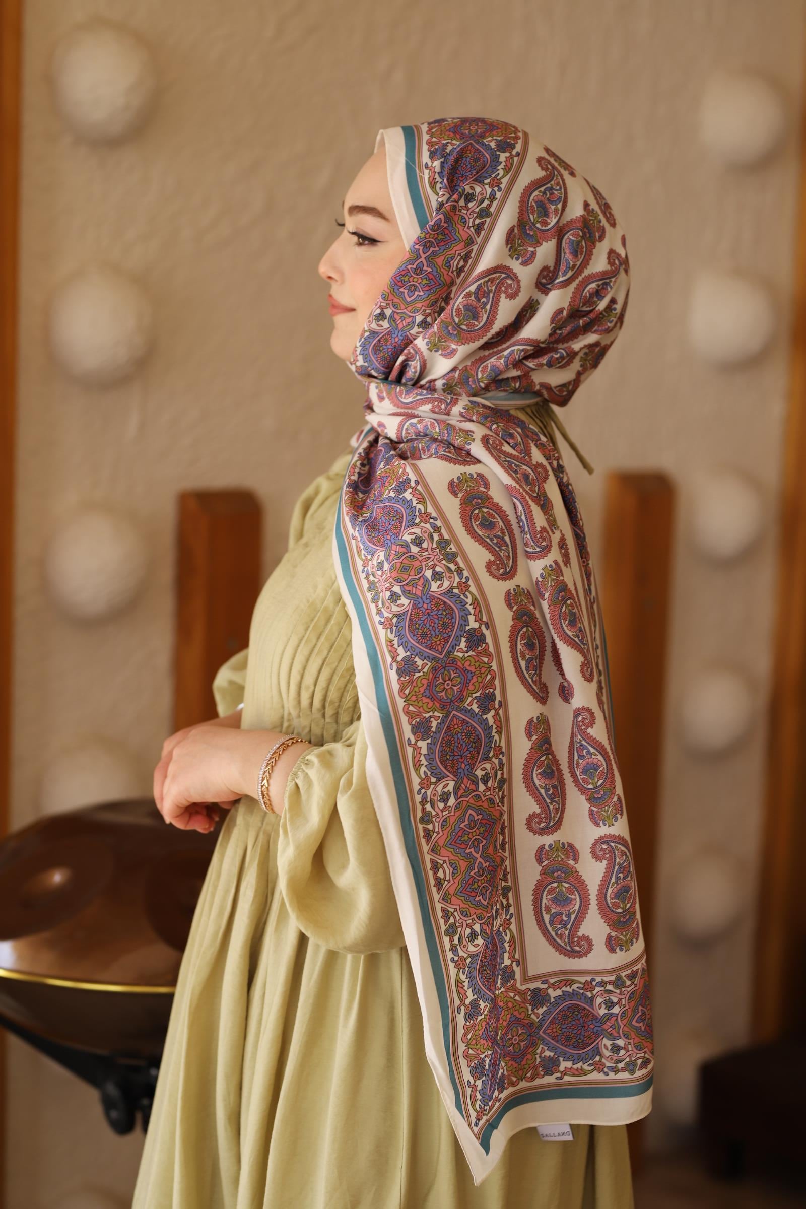 Yeni Desen Boohem Serisi 53474ŞALLAND