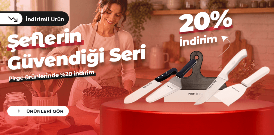 Pirge Ürünlerinde %20 İndirim