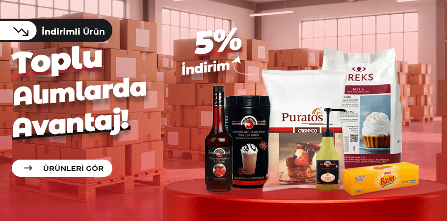 TOPLUİNDİRİM kodu ile sepette %5 İndirim!