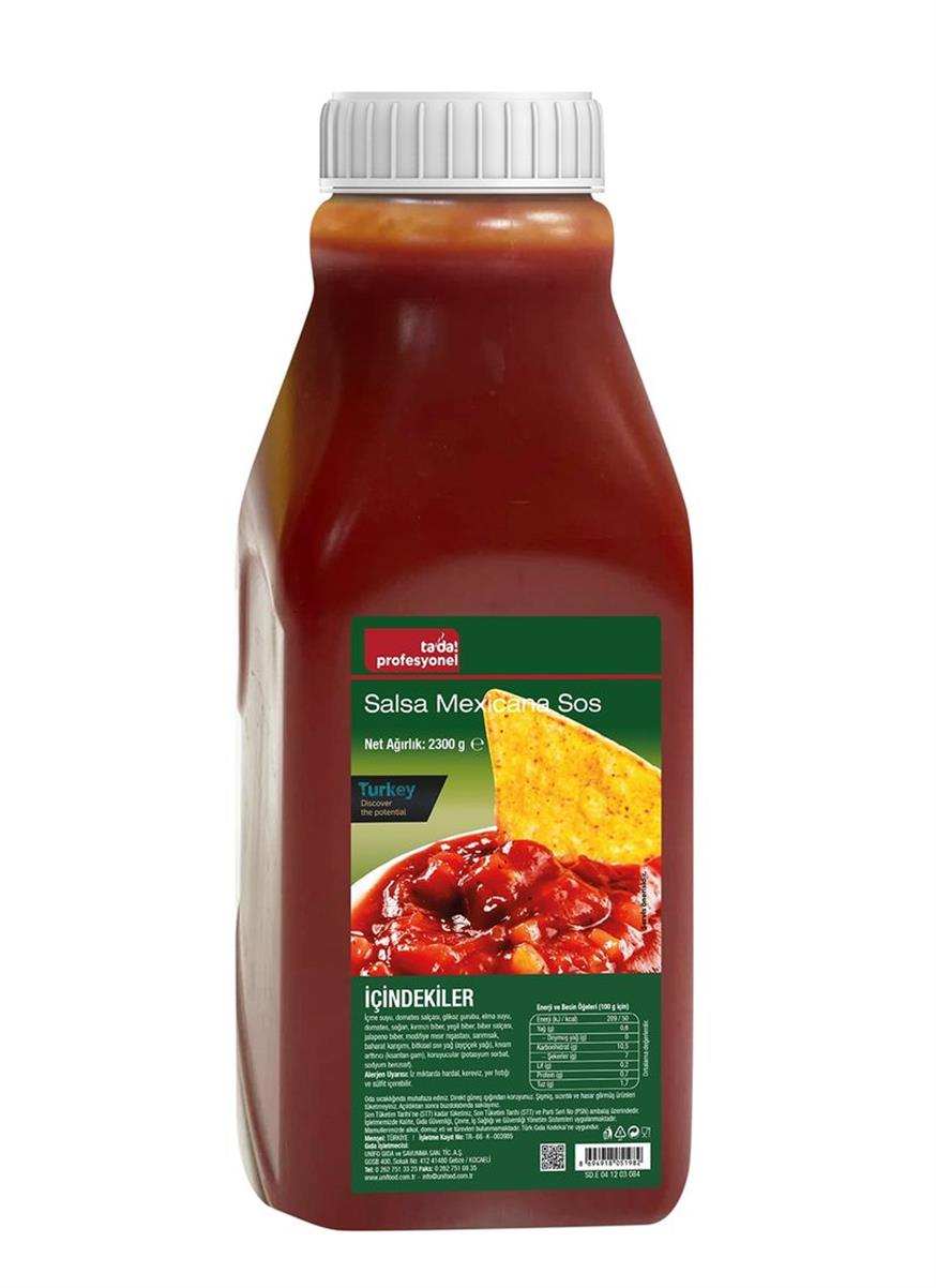 Tada Profesyonel Salsa Mexicana Sos 2,1 kg (41105059) | Tada