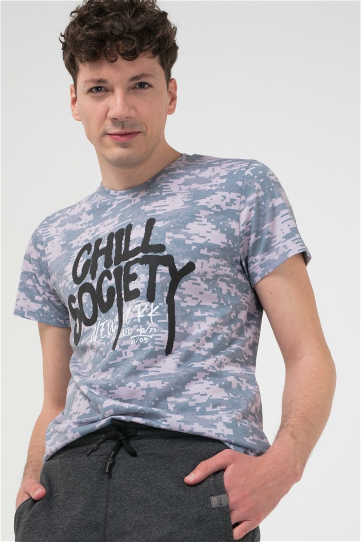 BRZ Collection Baskılı Erkek T-shirt