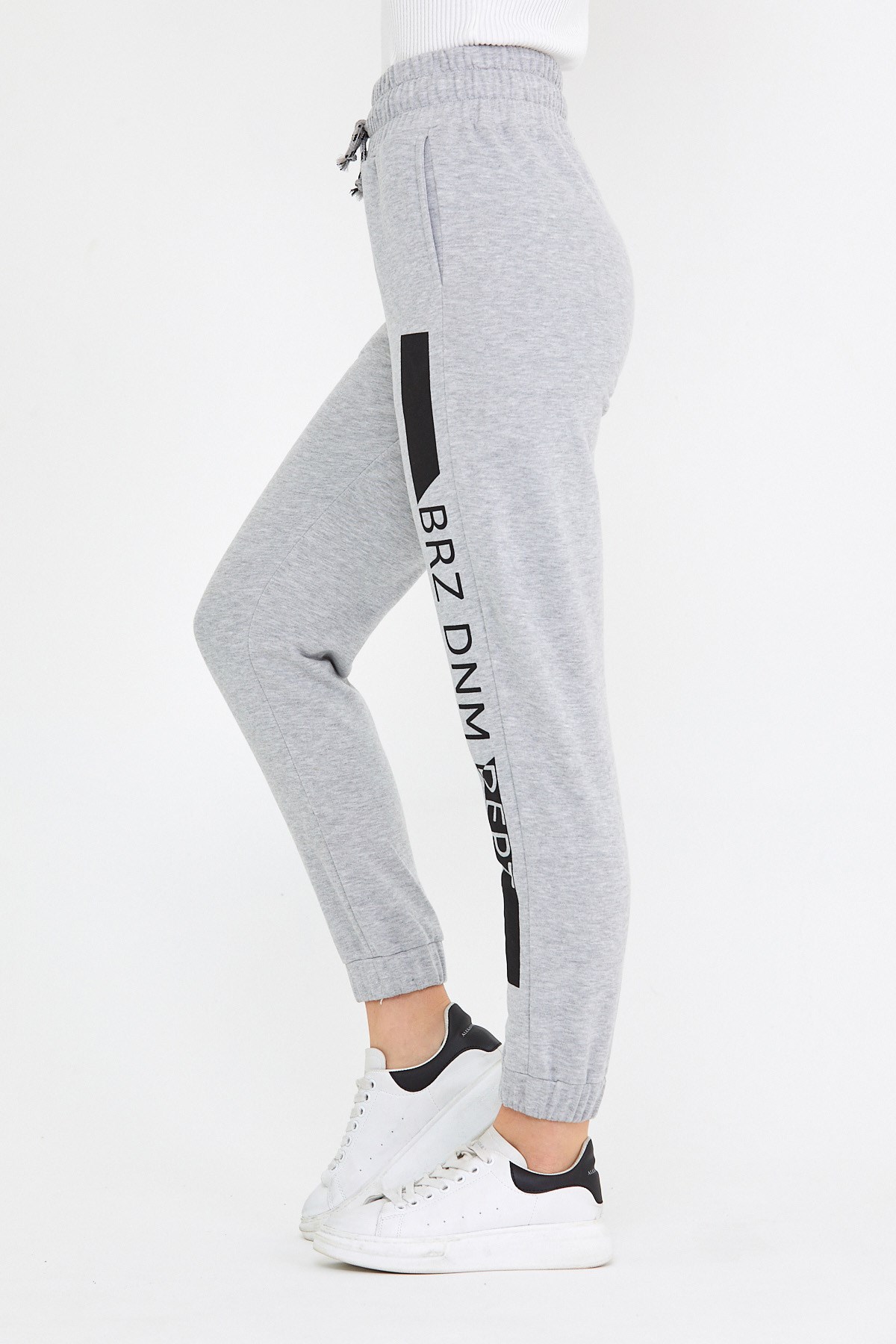 BRZ Collection Beli Toparlayıcı Lastikli Kadın Alt Eşofman