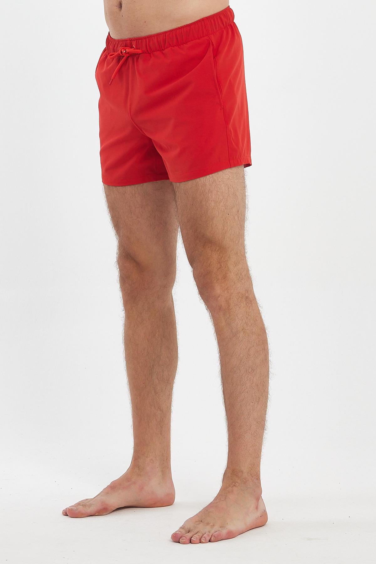 BRZ Collection Erkek Deniz Şortu Kırmızı