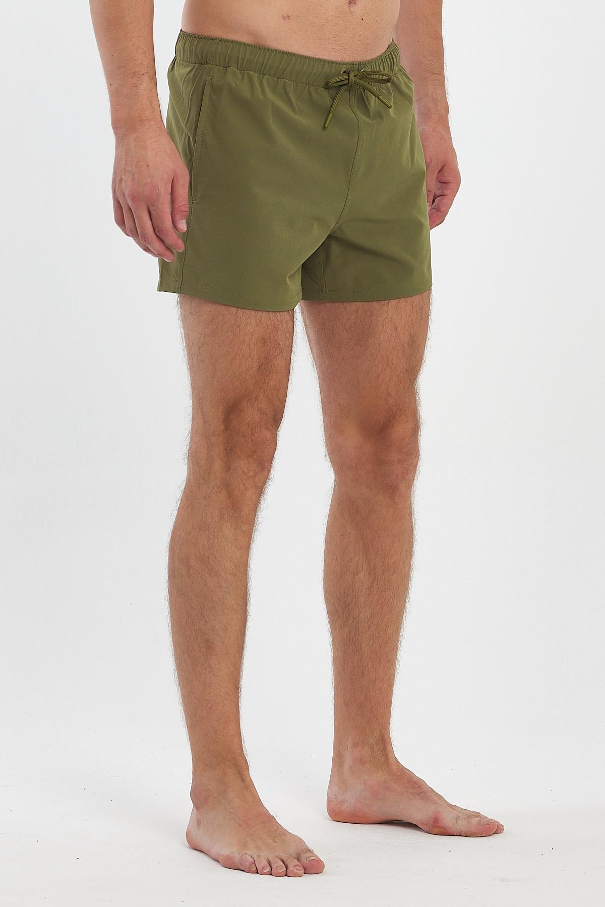 BRZ Collection Erkek Deniz Şortu Yeşil