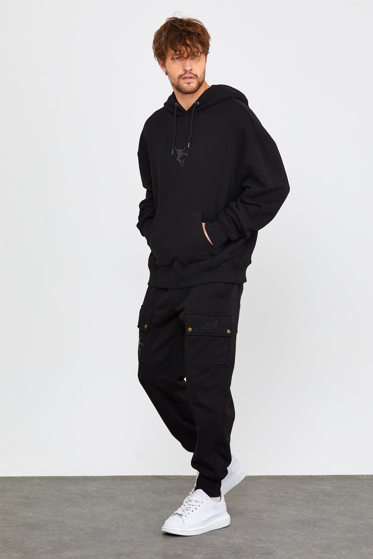 BRZ Collection Erkek Kapüşonlu Sweatshirt (Hoodie)