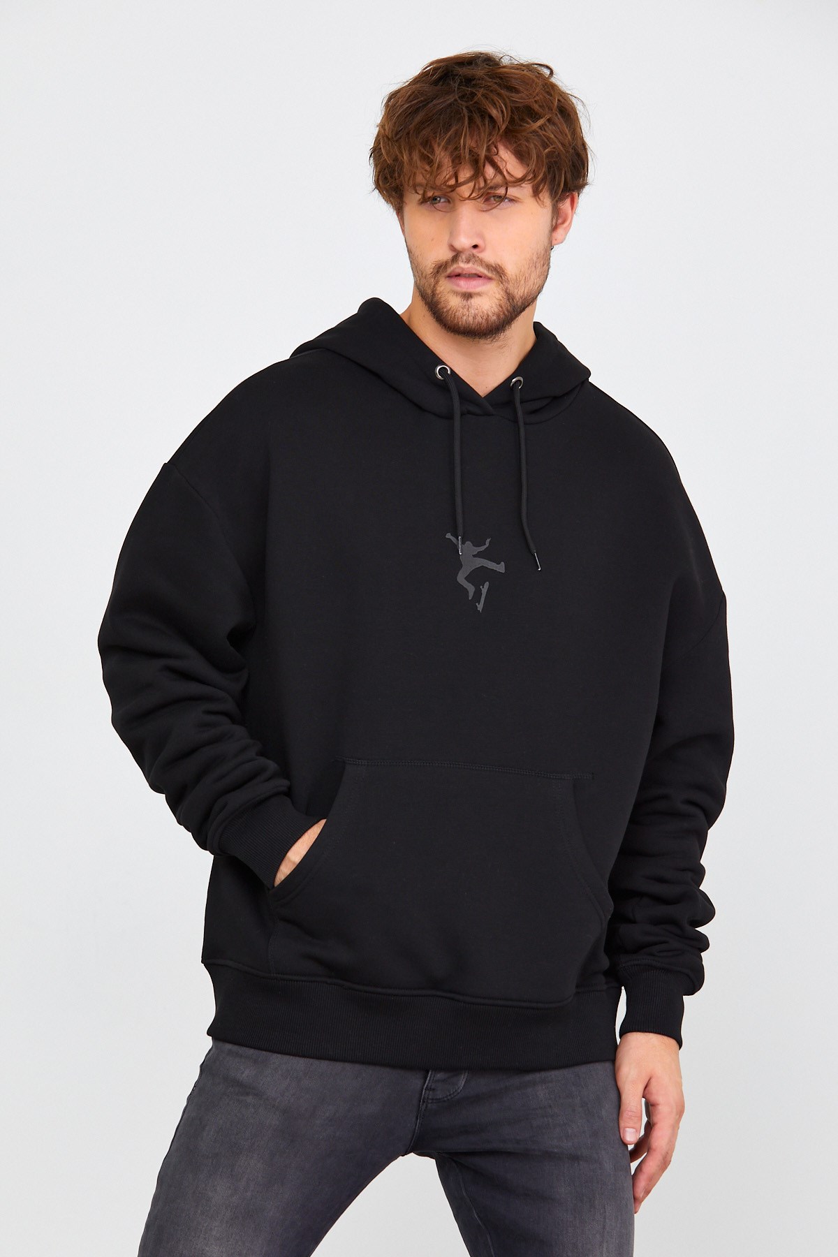 BRZ Collection Erkek Kapüşonlu Sweatshirt (Hoodie)