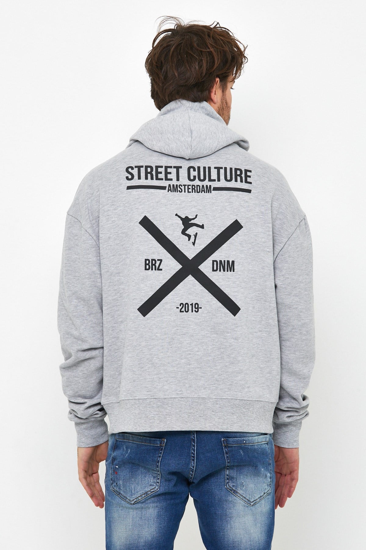 BRZ Collection Erkek Kapüşonlu Sweatshirt (Hoodie)