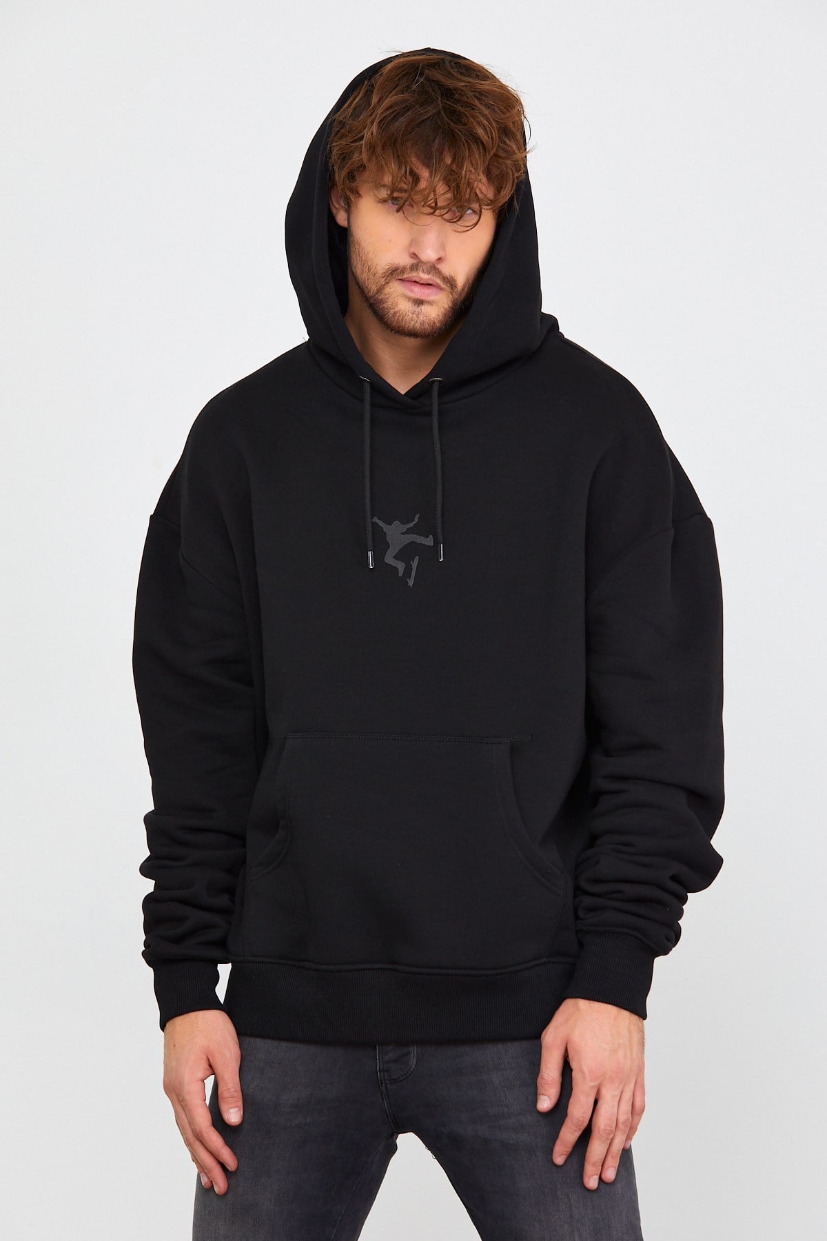 BRZ Collection Erkek Kapüşonlu Sweatshirt (Hoodie)