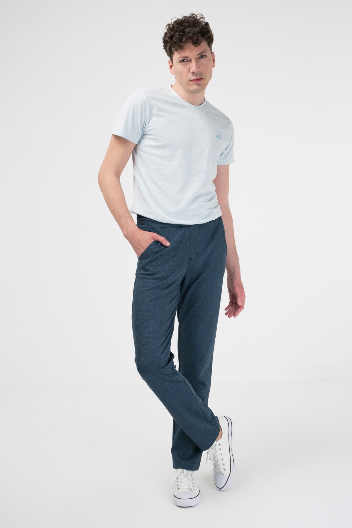 BRZ Collection  İnterlok Lacivert Erkek Pantolon
