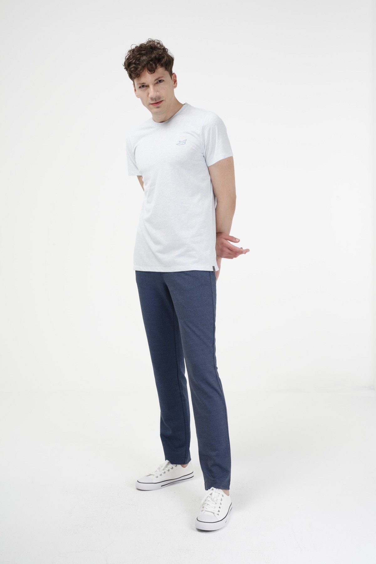 BRZ Collection  İnterlok Lacivert Erkek Pantolon