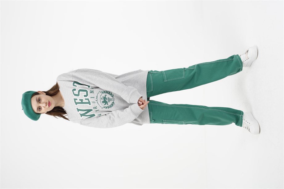 BRZ Collection Kadın Oversize Sweatshirt